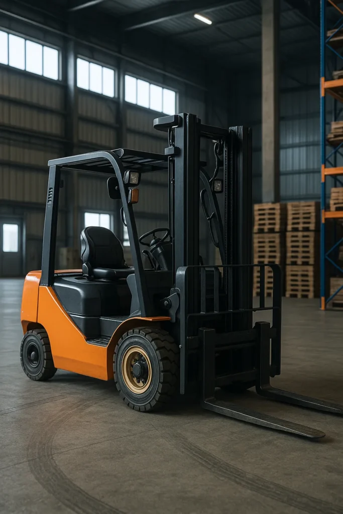 Mengenal forklift industri dan penggunaannya di gudang logistik