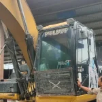 excavator cat 320d hidrolik panas overheat